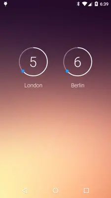 onca Clock Widget android App screenshot 3