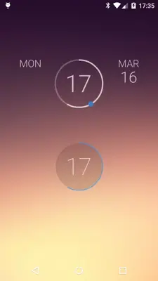 onca Clock Widget android App screenshot 5